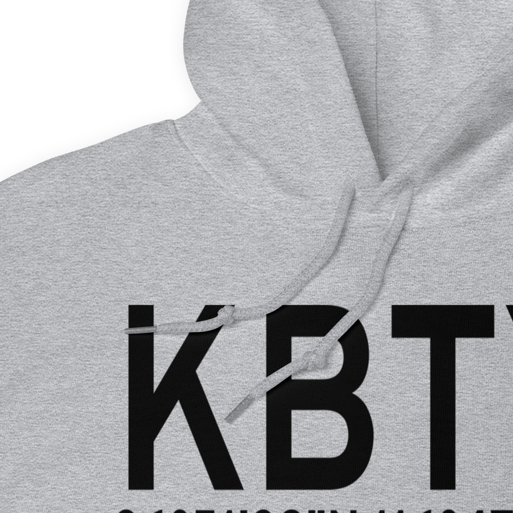 Beatty Airport (KBTY) ICAO Hoodie Sweatshirt 