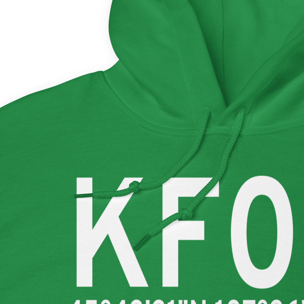 Fairgrounds Airpark (KF02) ICAO Hoodie Sweatshirt 
