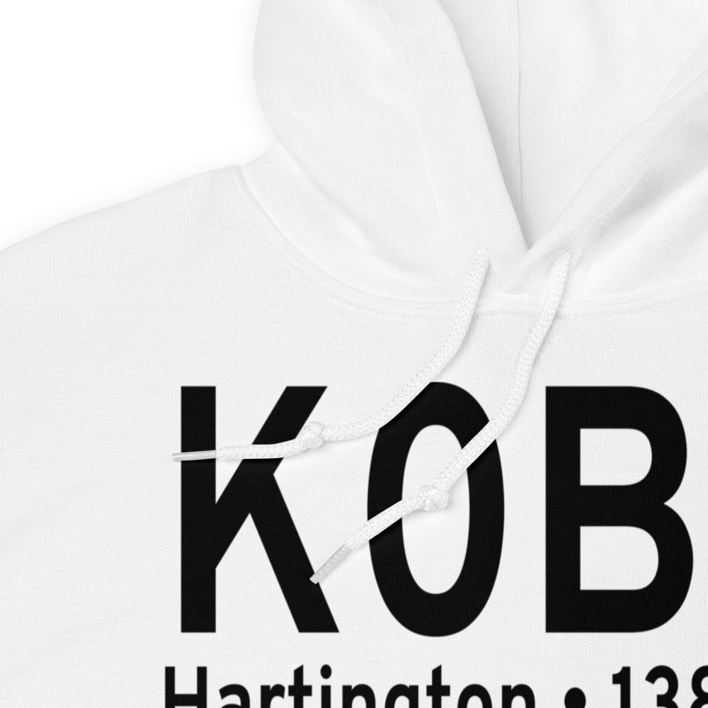 Hartington Municipal Airport (K0B4) ICAO Hoodie Sweatshirt 