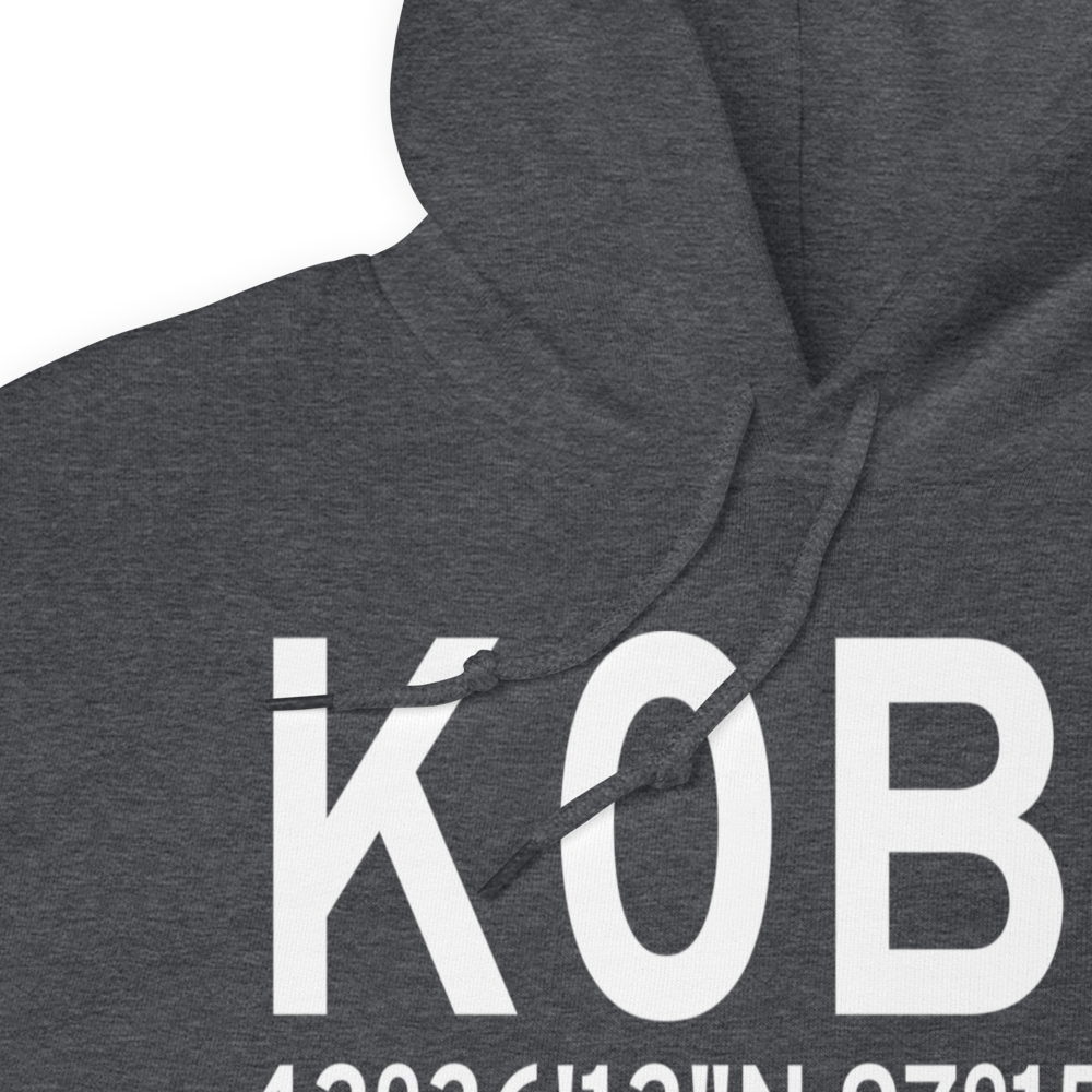 Hartington Municipal Airport (K0B4) ICAO Hoodie Sweatshirt 