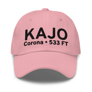 Corona Municipal Airport (KAJO) ICAO Hat