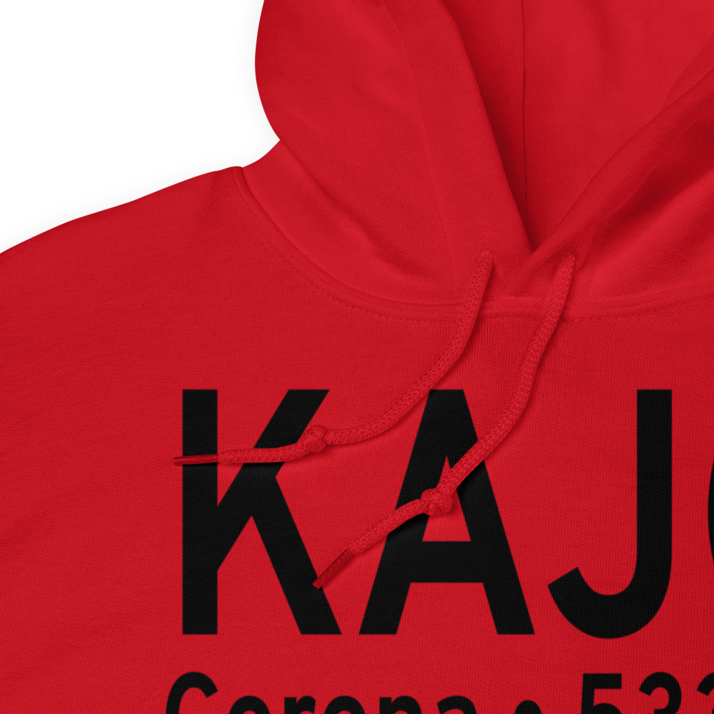 Corona Municipal Airport (KAJO) ICAO Hoodie Sweatshirt 