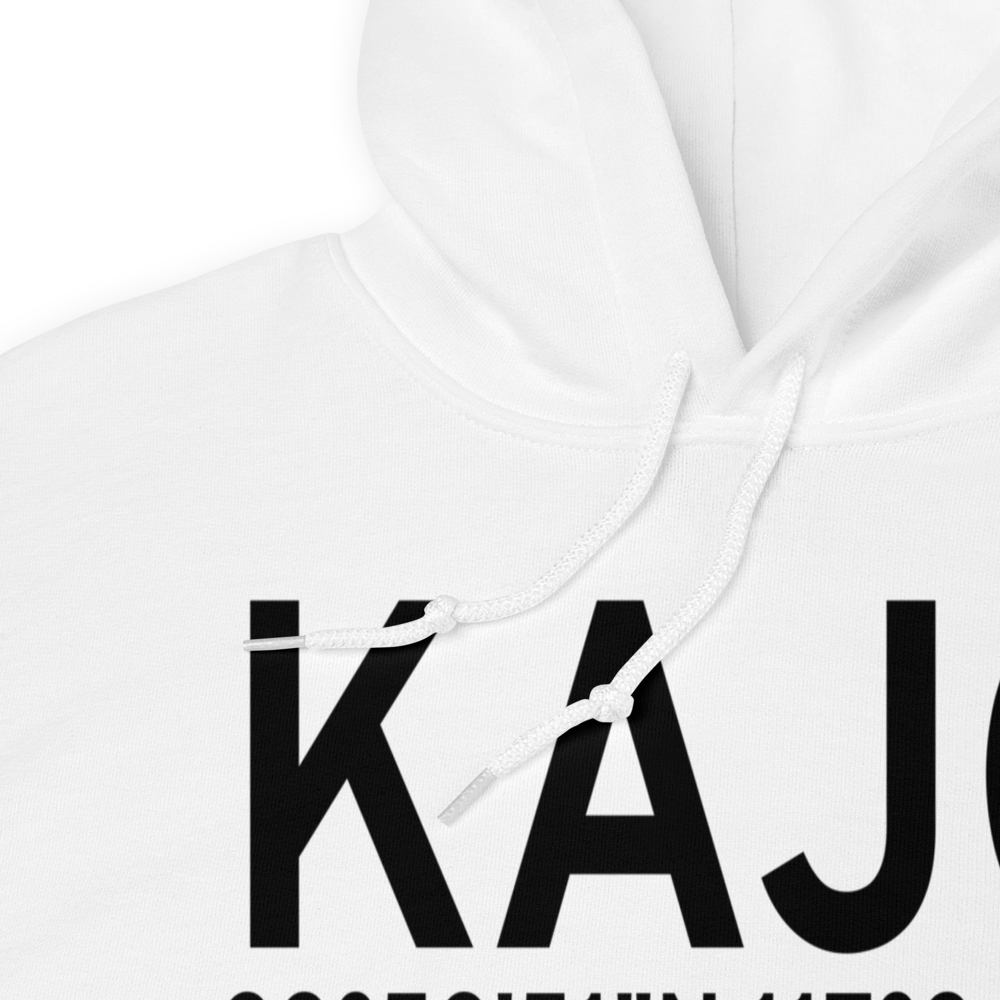 Corona Municipal Airport (KAJO) ICAO Hoodie Sweatshirt 