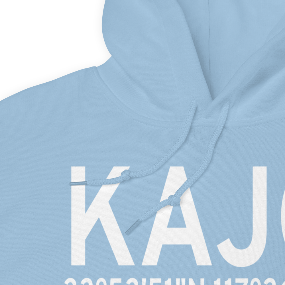 Corona Municipal Airport (KAJO) ICAO Hoodie Sweatshirt 