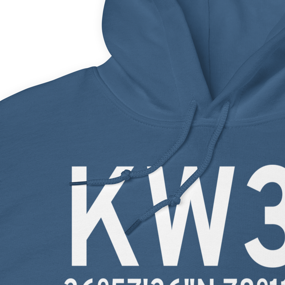Lunenburg County Airport (KW31) ICAO Hoodie Sweatshirt 