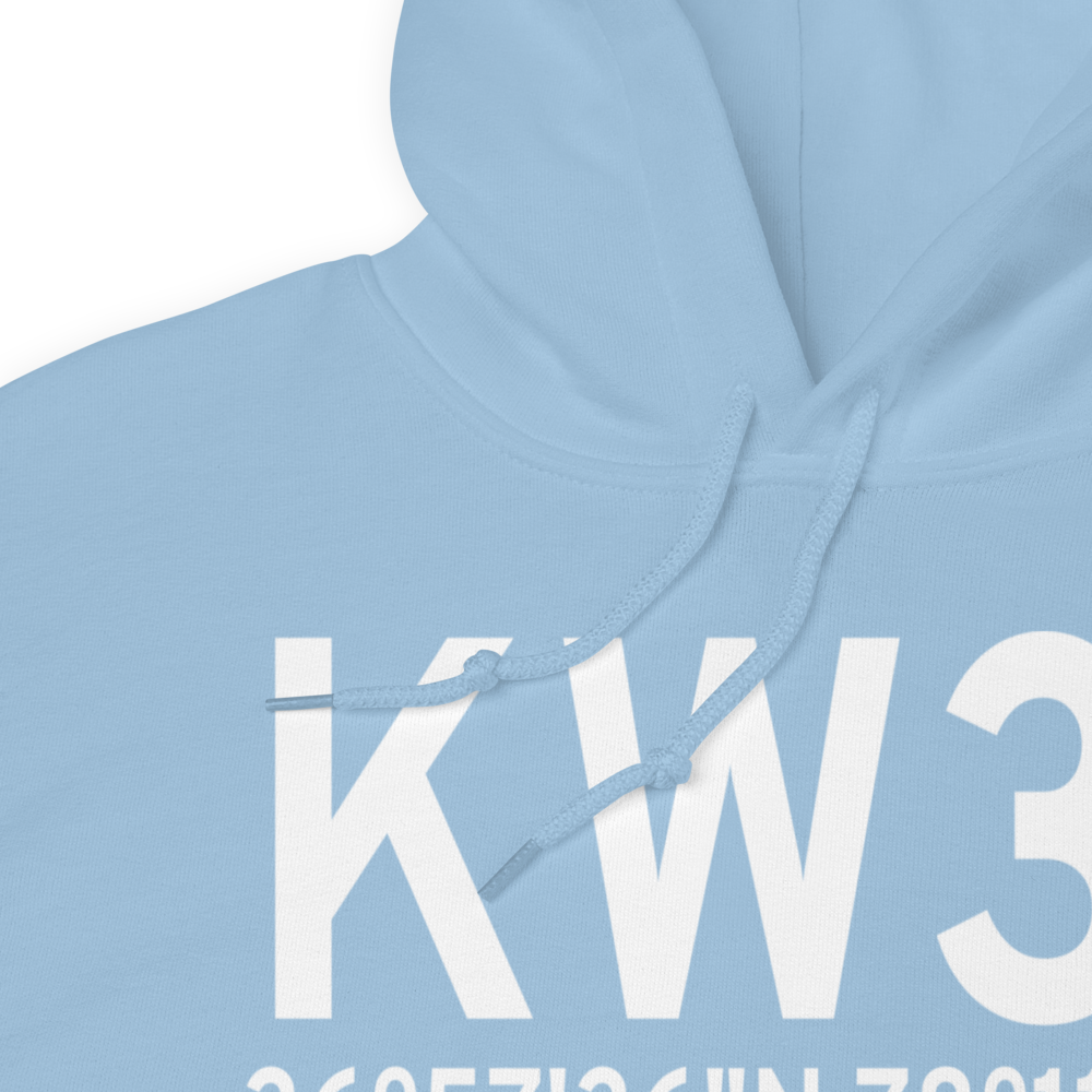 Lunenburg County Airport (KW31) ICAO Hoodie Sweatshirt 