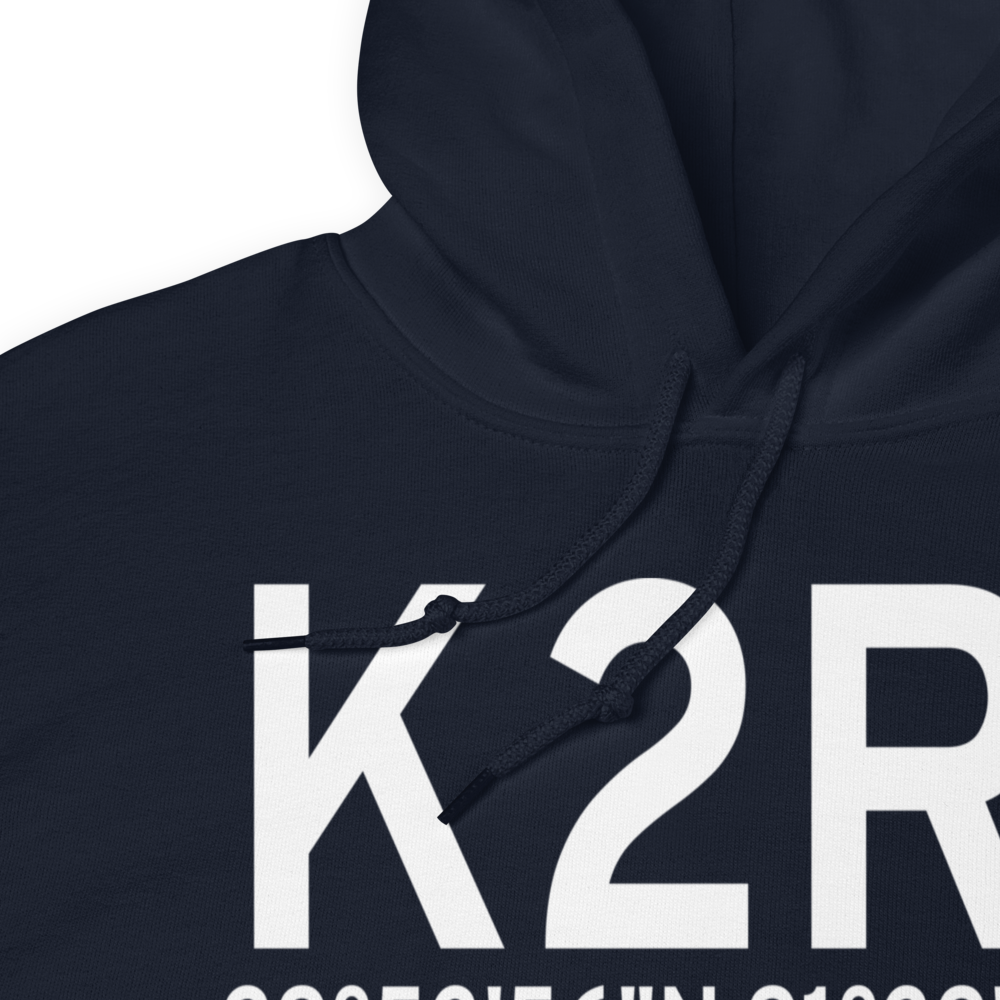 Le Maire Memorial Airport (K2R1) ICAO Hoodie Sweatshirt 