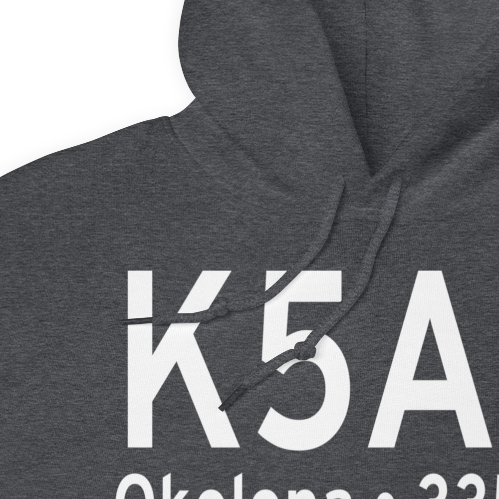 Okolona Municipal-Richard Stovall Field (K5A4) ICAO Hoodie Sweatshirt 