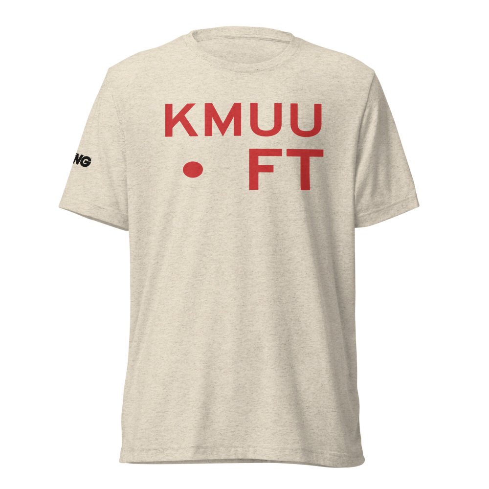 Huntingdon County Airport (KMUU) ICAO Tri-blend T-Shirt 