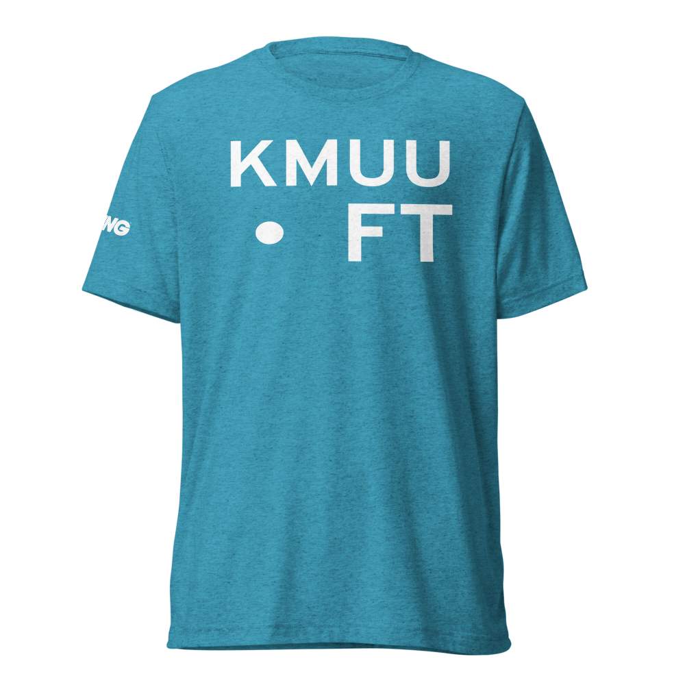 Huntingdon County Airport (KMUU) ICAO Tri-blend T-Shirt 