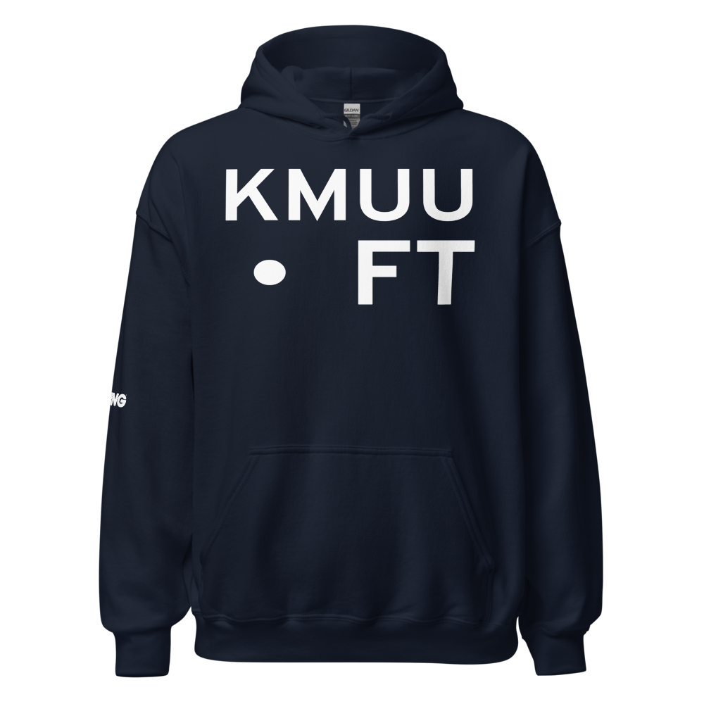 Huntingdon County Airport (KMUU) ICAO Hoodie Sweatshirt 