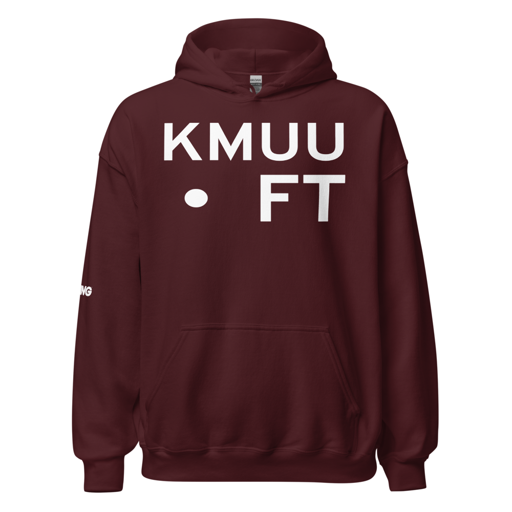 Huntingdon County Airport (KMUU) ICAO Hoodie Sweatshirt 
