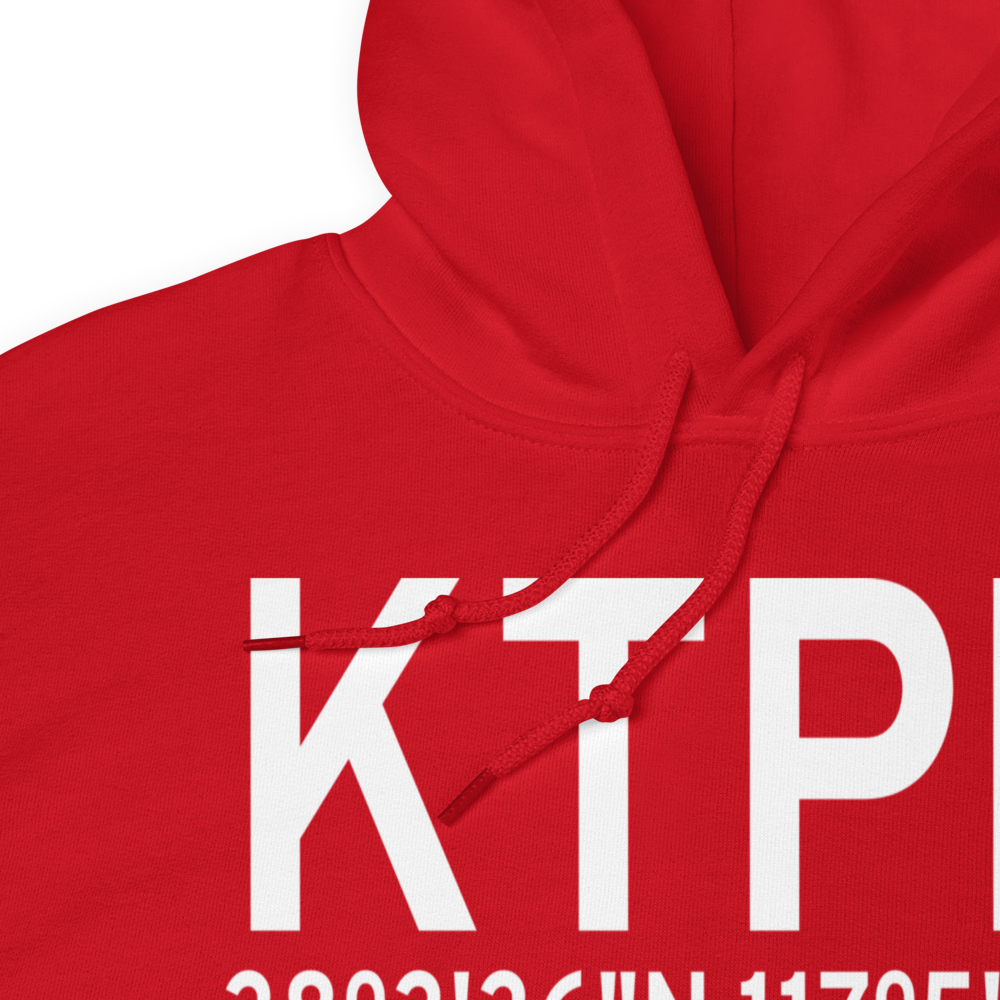 Tonopah Airport (KTPH) ICAO Hoodie Sweatshirt 