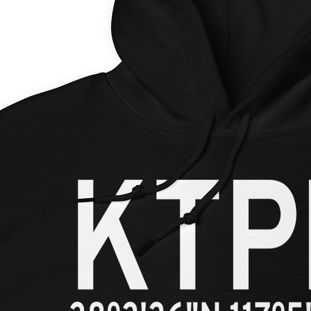 Tonopah Airport (KTPH) ICAO Hoodie Sweatshirt 
