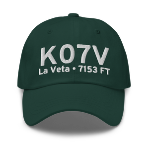 Cuchara Valley At La Veta Airport (K07V) ICAO Hat