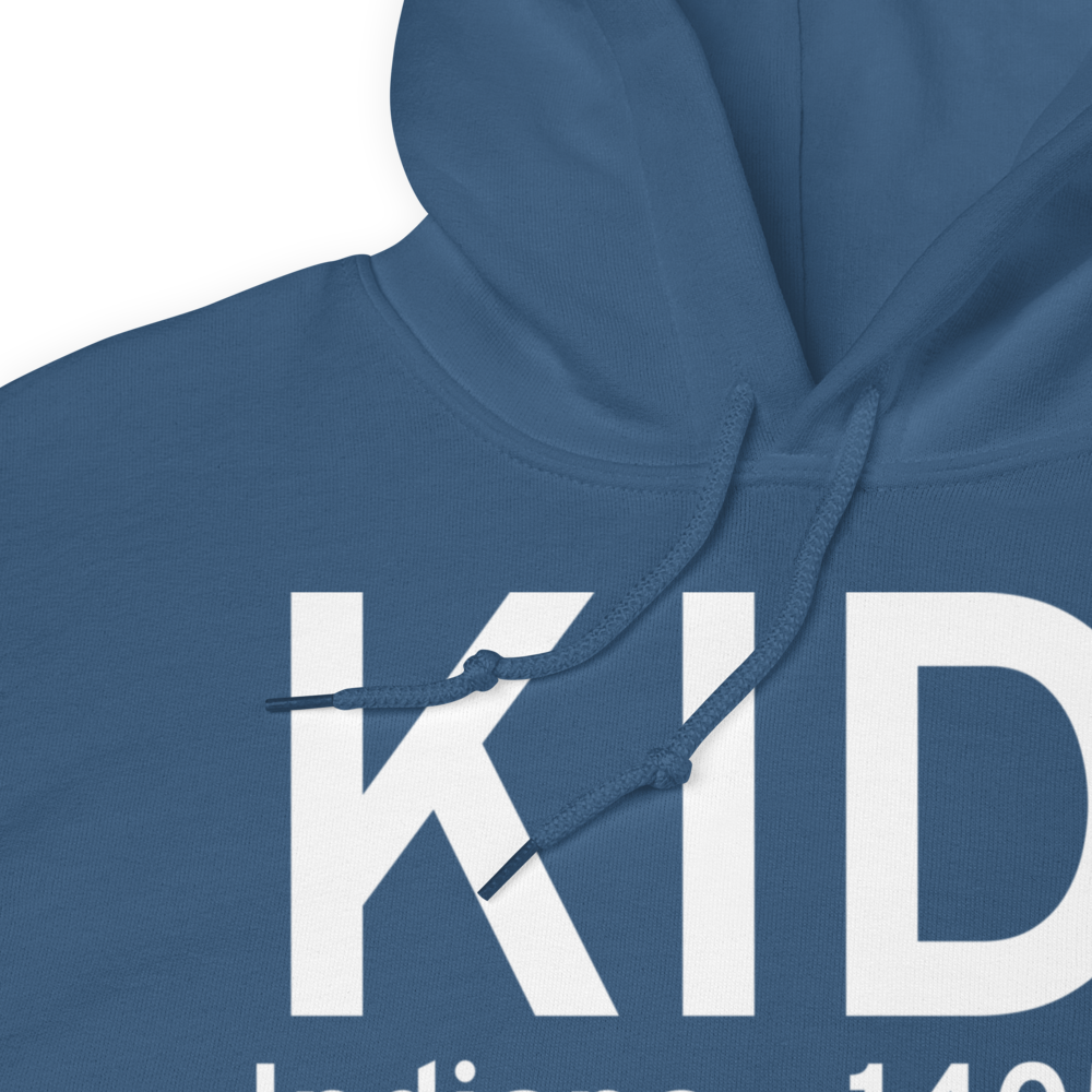 Indiana County/Jimmy Stewart Fld/ Airport (KIDI) ICAO Hoodie Sweatshirt 