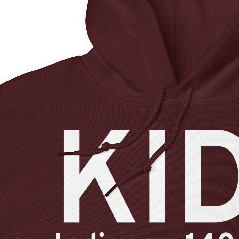 Indiana County/Jimmy Stewart Fld/ Airport (KIDI) ICAO Hoodie Sweatshirt 