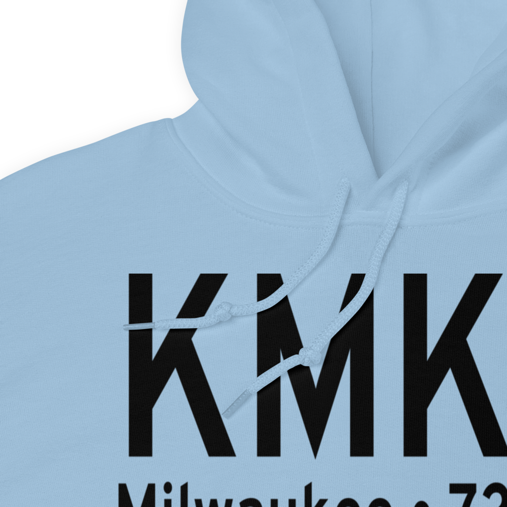General Mitchell International Airport (KMKE) ICAO Hoodie Sweatshirt 