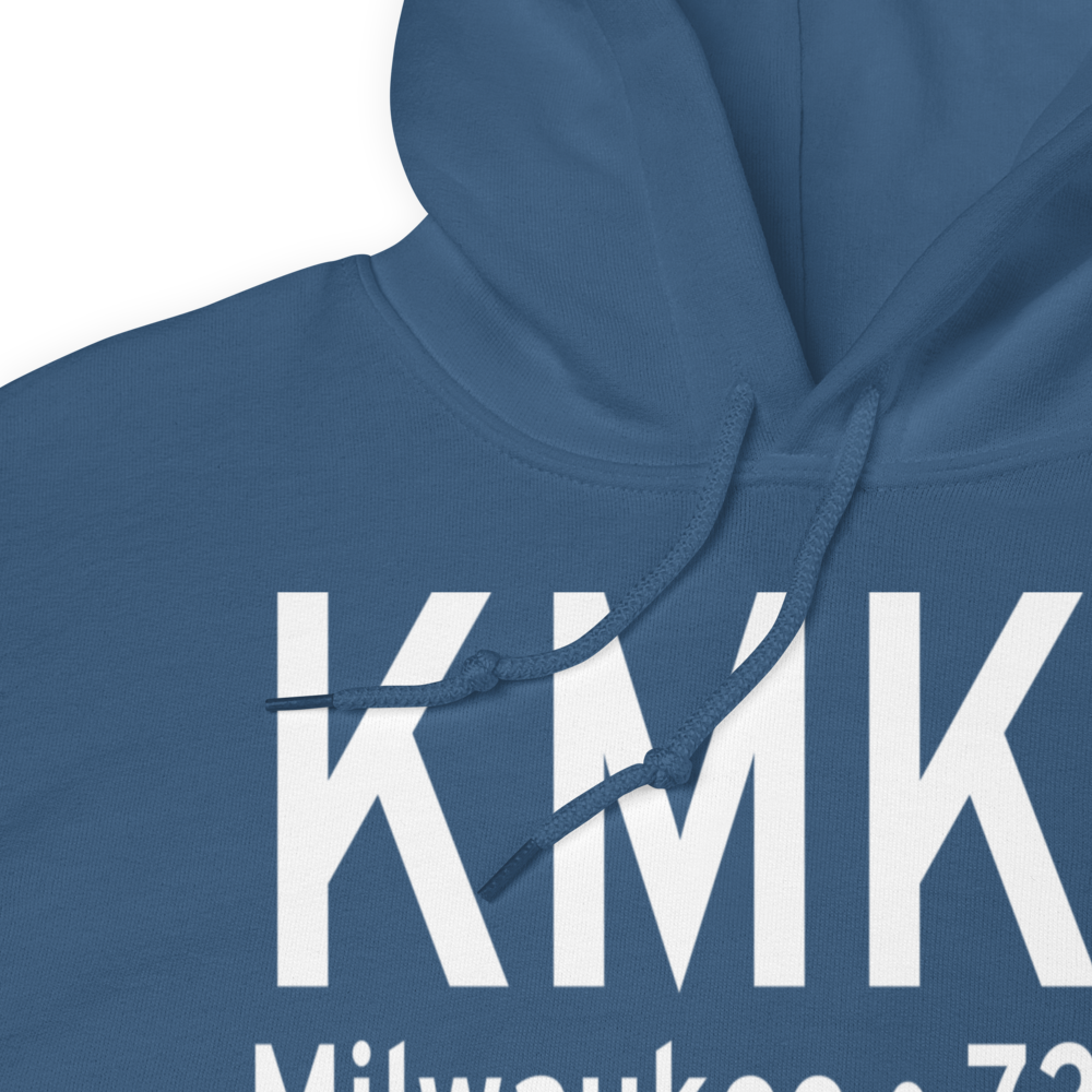 General Mitchell International Airport (KMKE) ICAO Hoodie Sweatshirt 