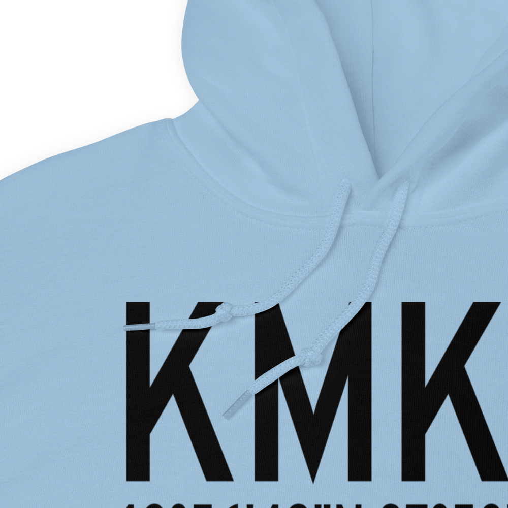 General Mitchell International Airport (KMKE) ICAO Hoodie Sweatshirt 