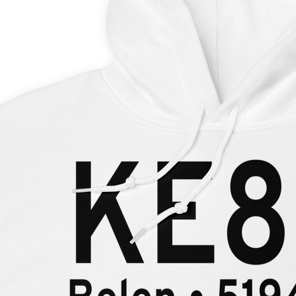 Belen Regional Airport (KE80) ICAO Hoodie Sweatshirt 