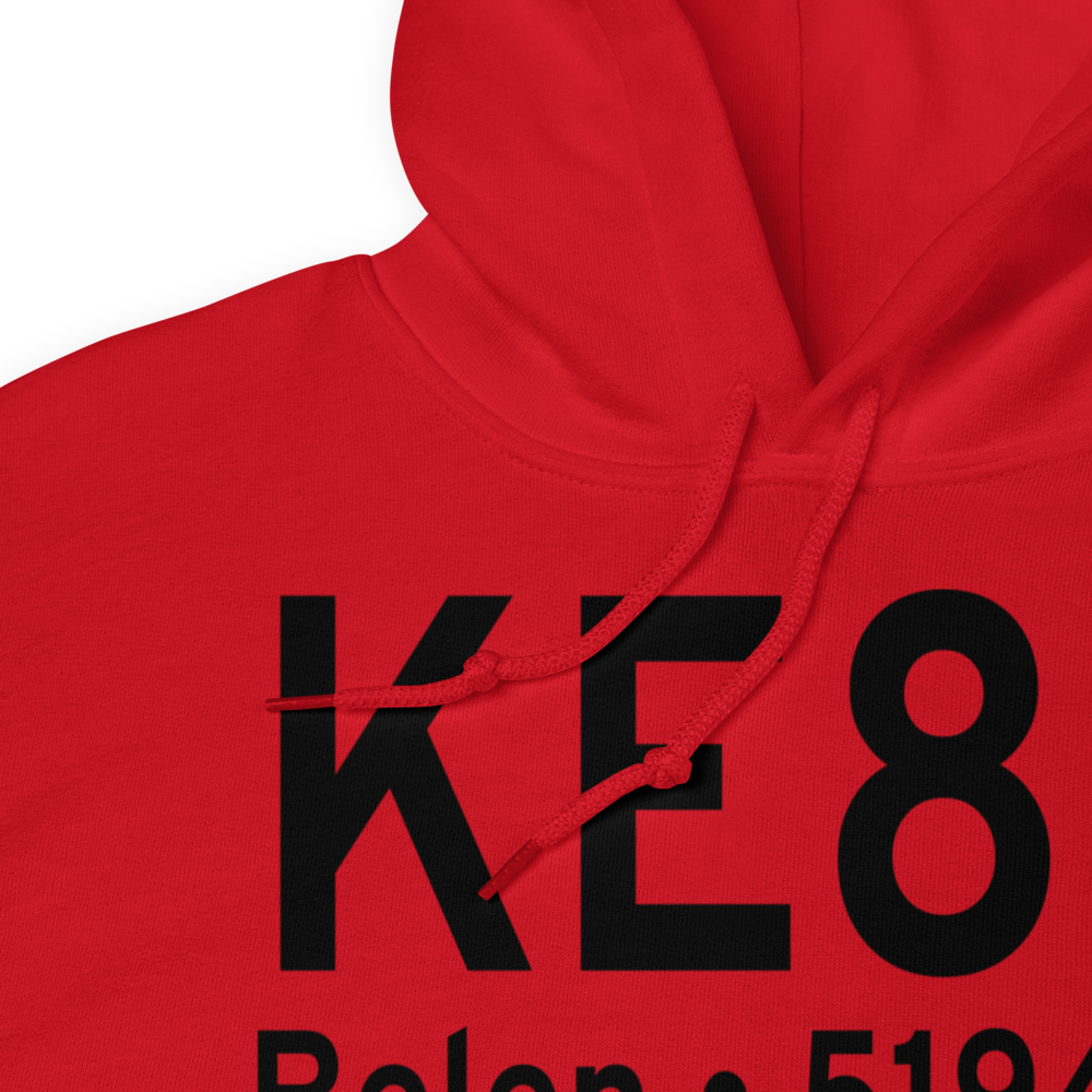 Belen Regional Airport (KE80) ICAO Hoodie Sweatshirt 