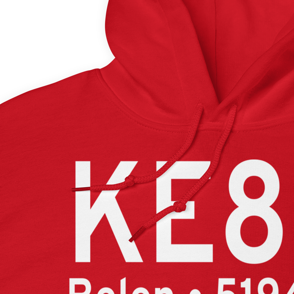 Belen Regional Airport (KE80) ICAO Hoodie Sweatshirt 