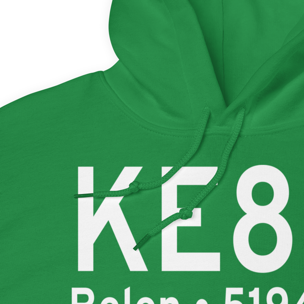 Belen Regional Airport (KE80) ICAO Hoodie Sweatshirt 