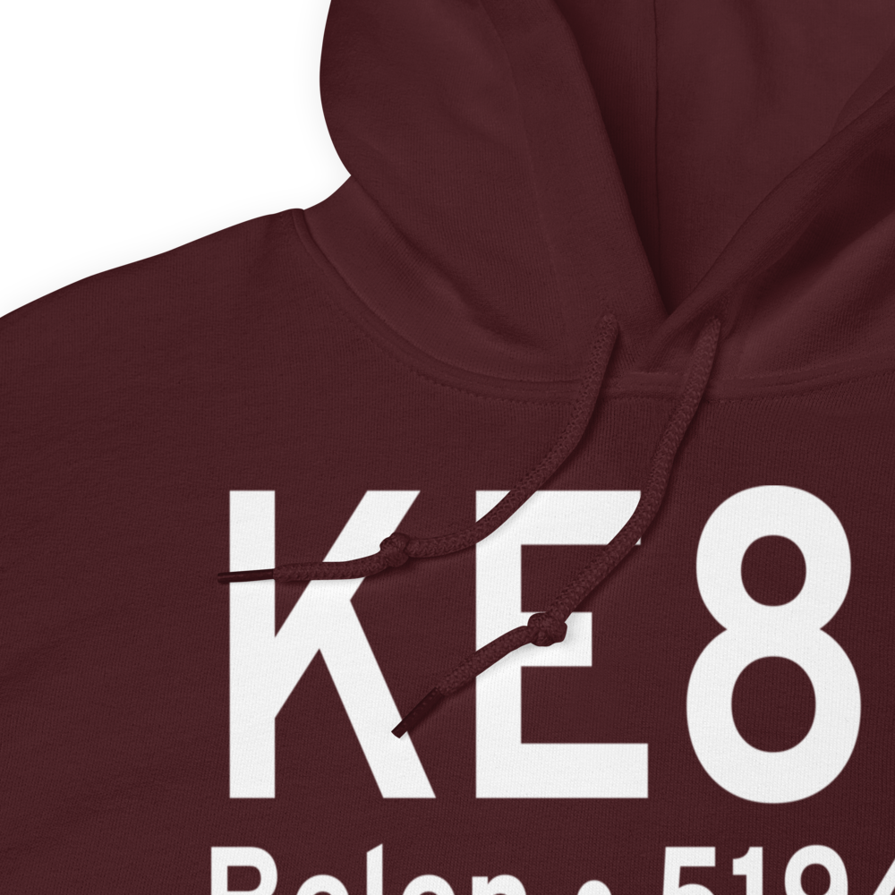 Belen Regional Airport (KE80) ICAO Hoodie Sweatshirt 