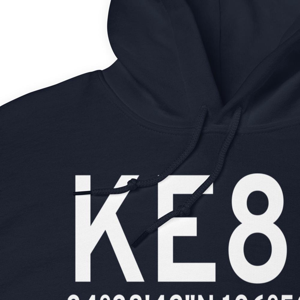 Belen Regional Airport (KE80) ICAO Hoodie Sweatshirt 