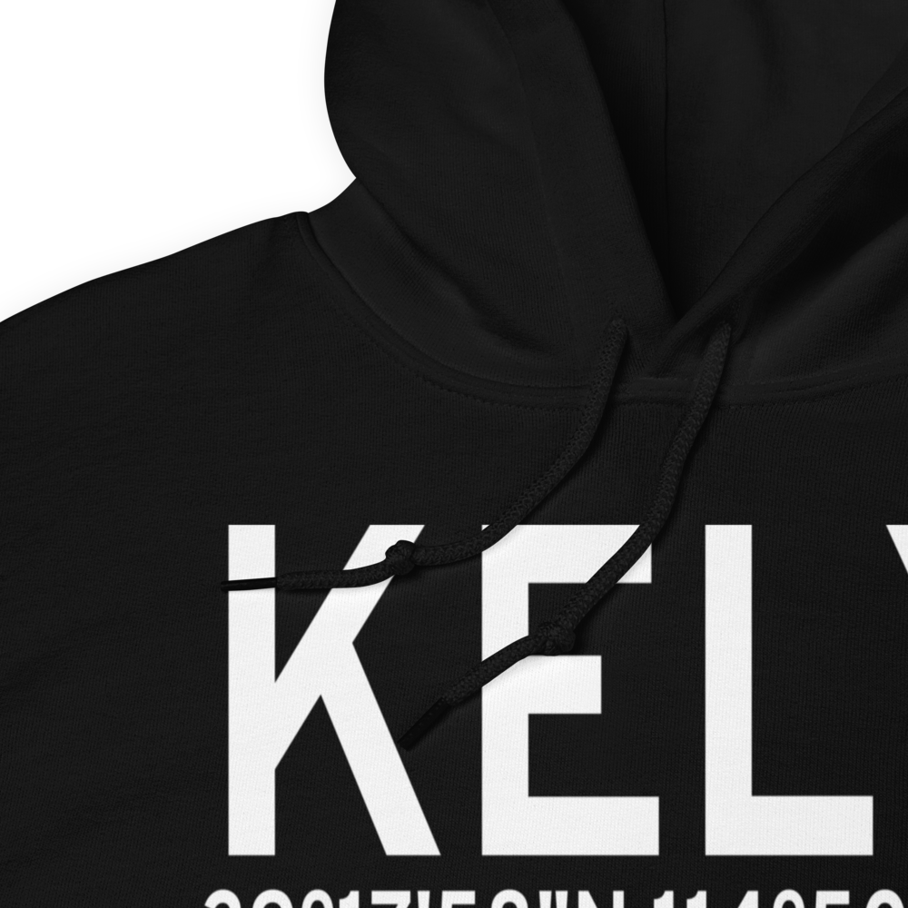 Ely Airport Yelland Field (KELY) ICAO Hoodie Sweatshirt 
