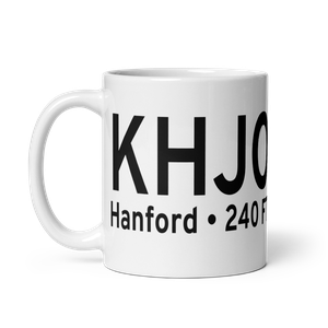 Hanford Municipal Airport (KHJO) ICAO Mug