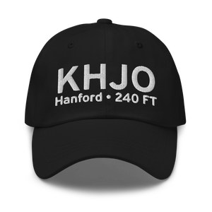 Hanford Municipal Airport (KHJO) ICAO Hat