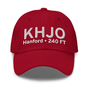 Hanford Municipal Airport (KHJO) ICAO Hat