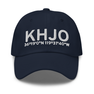 Hanford Municipal Airport (KHJO) ICAO Hat