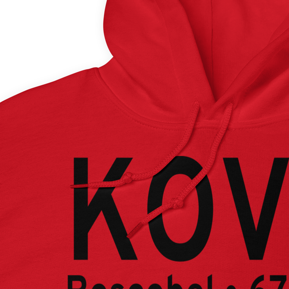 Boscobel Airport (KOVS) ICAO Hoodie Sweatshirt 