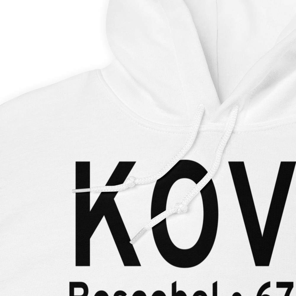 Boscobel Airport (KOVS) ICAO Hoodie Sweatshirt 