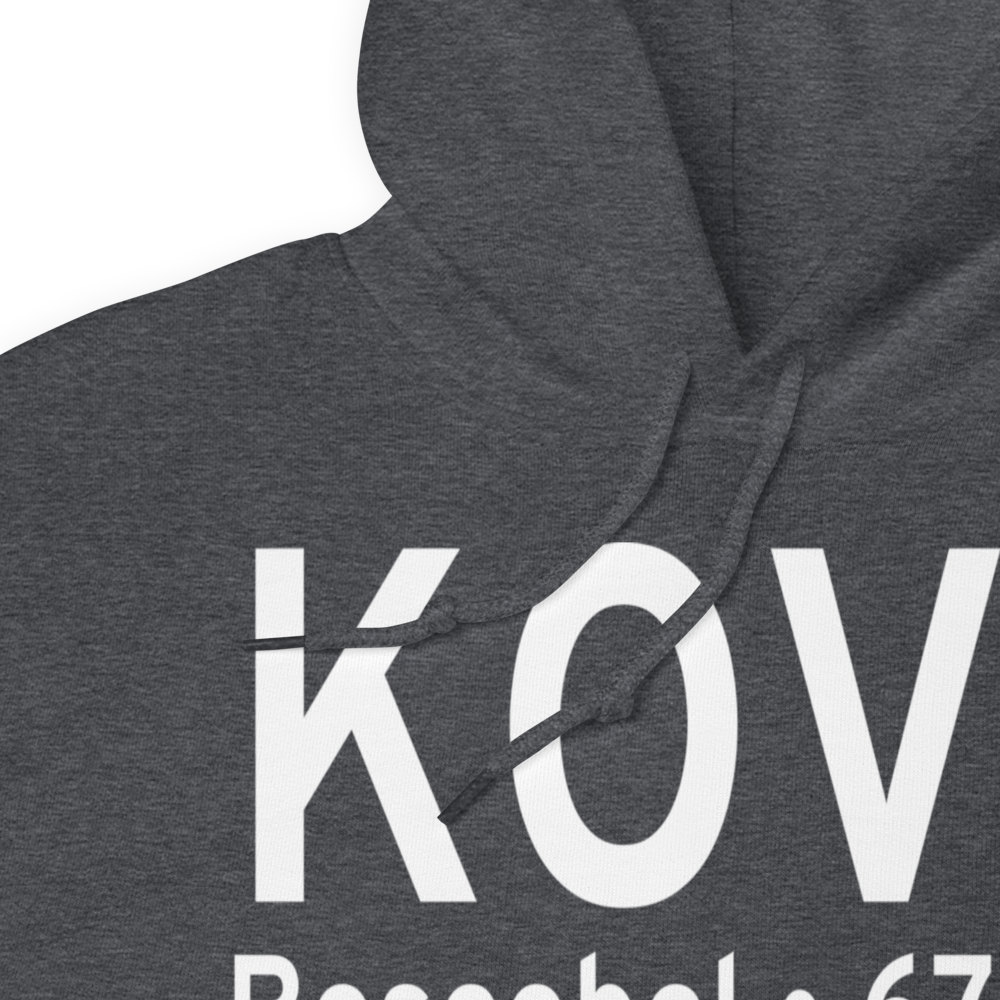Boscobel Airport (KOVS) ICAO Hoodie Sweatshirt 