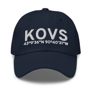 Boscobel Airport (KOVS) ICAO Hat