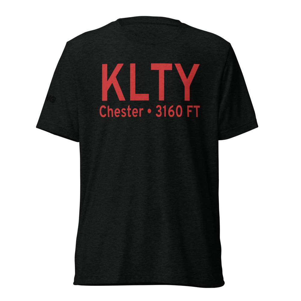 Liberty County Airport (KLTY) ICAO Tri-blend T-Shirt 