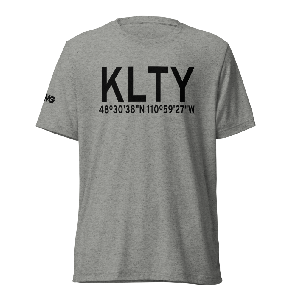 Liberty County Airport (KLTY) ICAO Tri-blend T-Shirt 