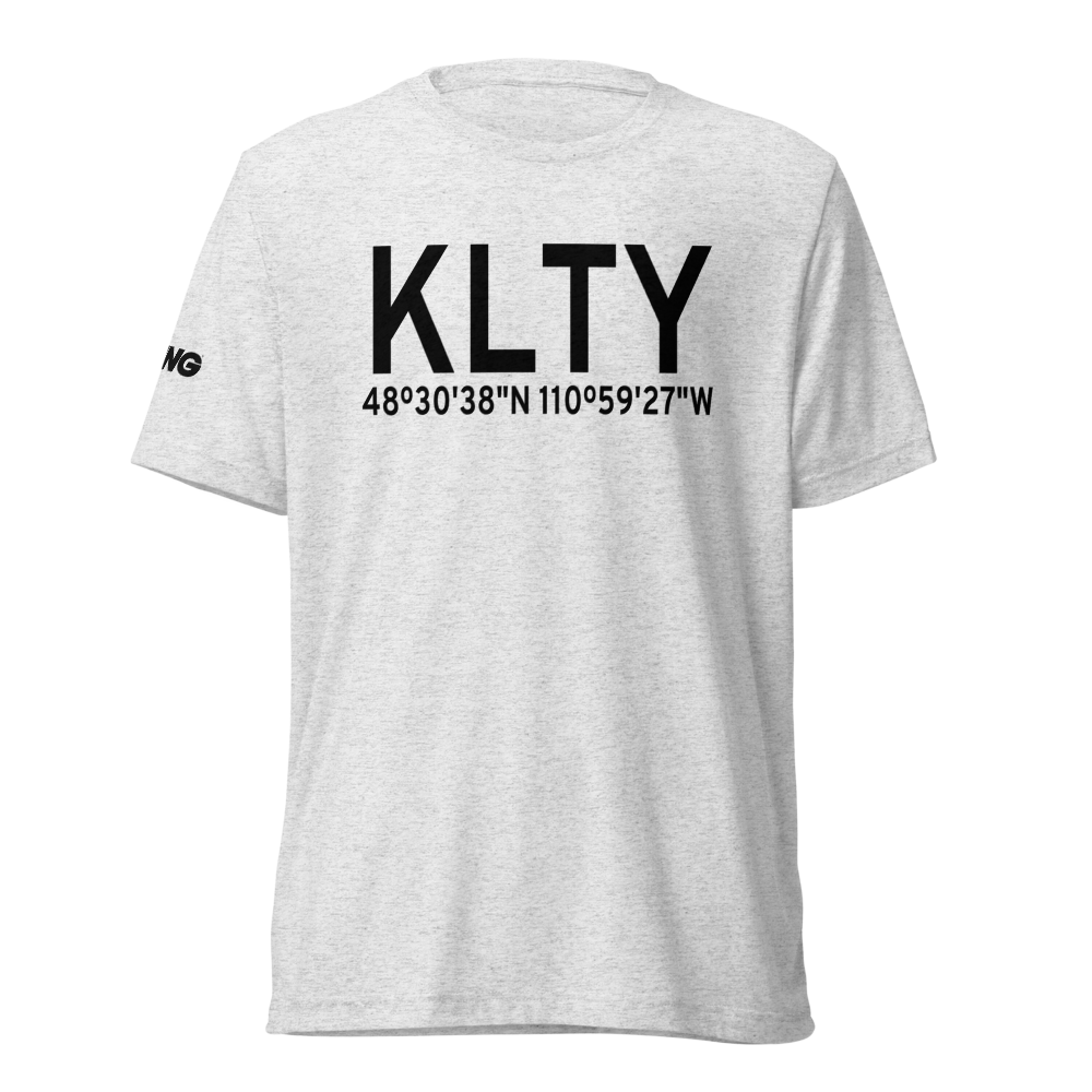 Liberty County Airport (KLTY) ICAO Tri-blend T-Shirt 