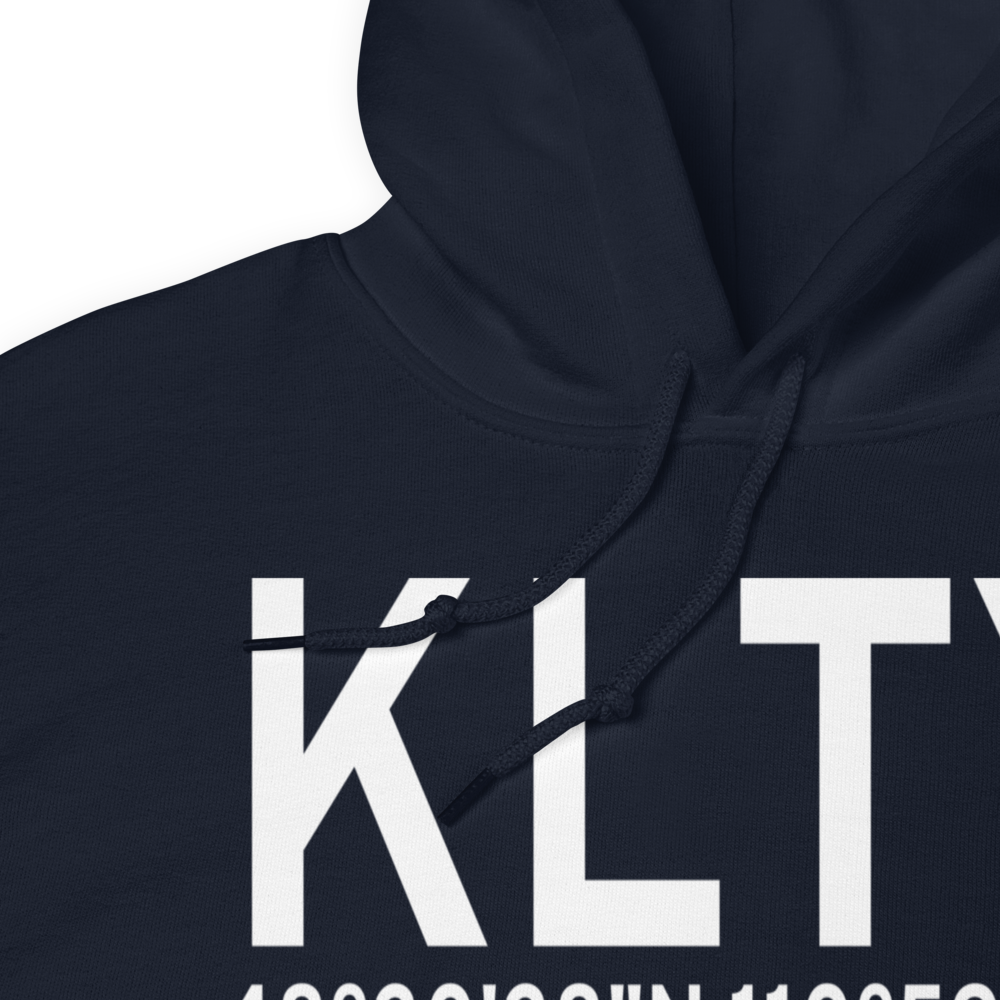Liberty County Airport (KLTY) ICAO Hoodie Sweatshirt 