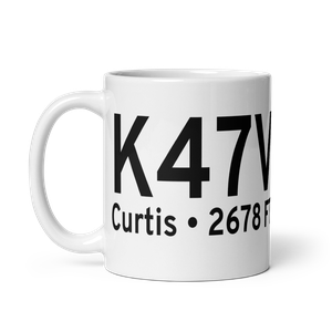 Curtis Municipal Airport (K47V) ICAO Mug