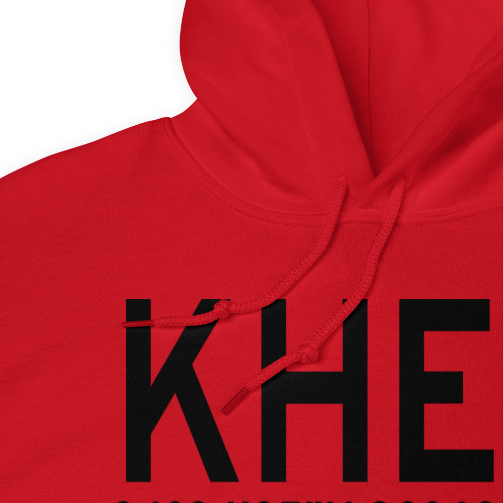 Thompson-Robbins Airport (KHEE) ICAO Hoodie Sweatshirt 