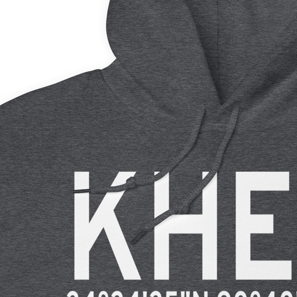Thompson-Robbins Airport (KHEE) ICAO Hoodie Sweatshirt 