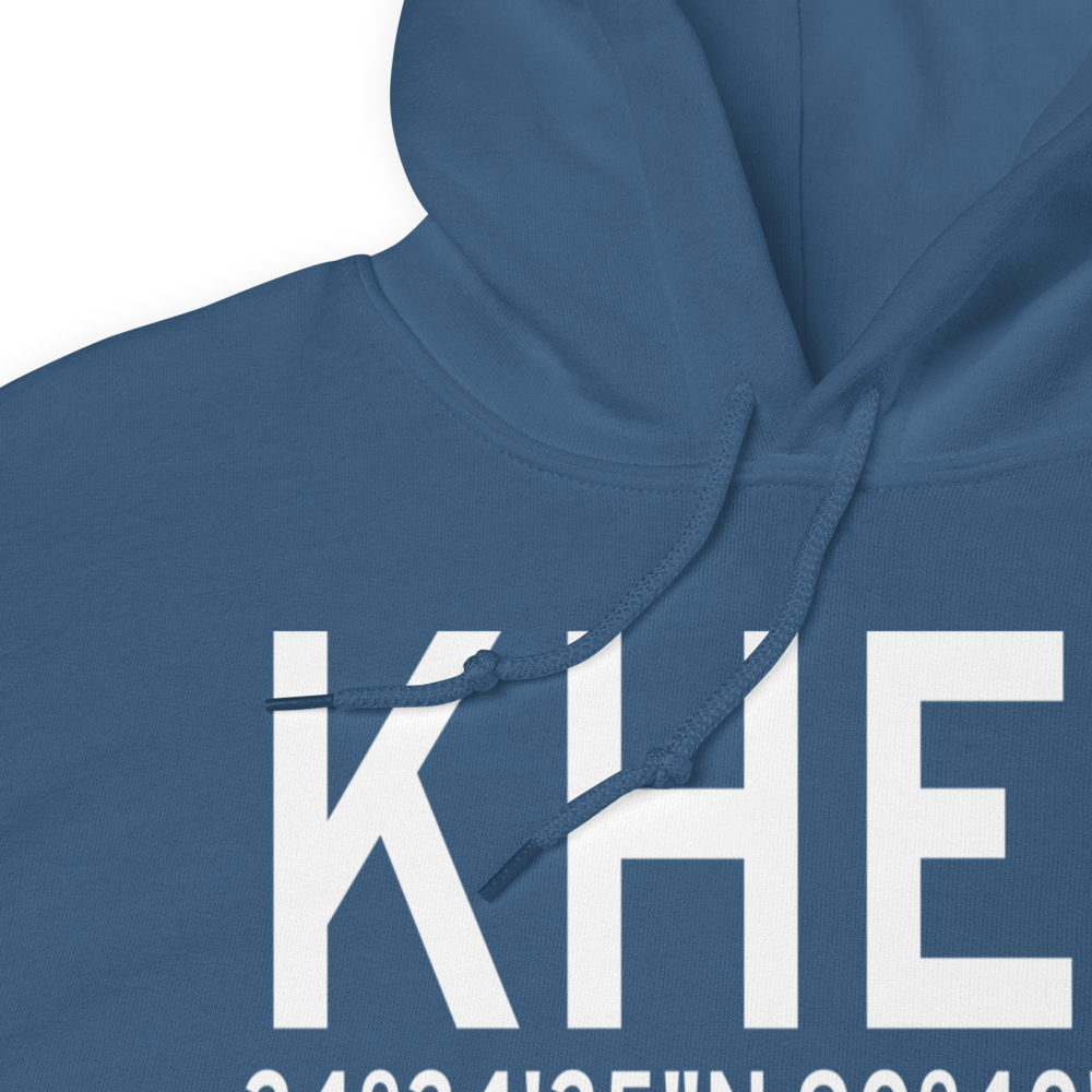Thompson-Robbins Airport (KHEE) ICAO Hoodie Sweatshirt 