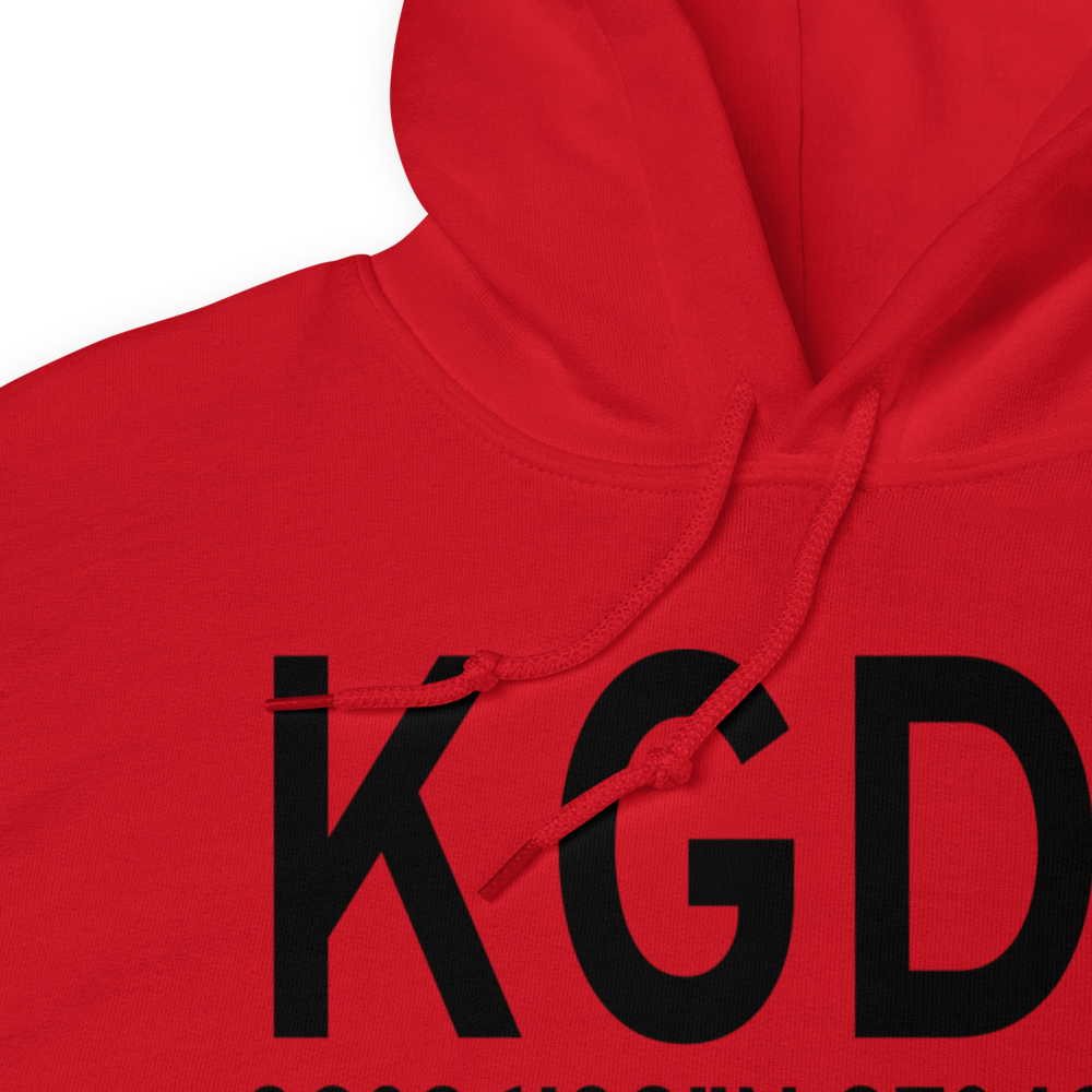 Granbury Regional Airport (KGDJ) ICAO Hoodie Sweatshirt 