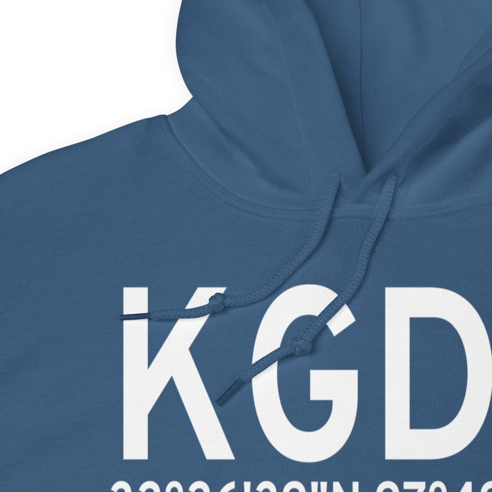 Granbury Regional Airport (KGDJ) ICAO Hoodie Sweatshirt 