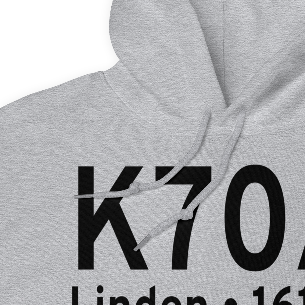Freddie Jones Field (K70A) ICAO Hoodie Sweatshirt 